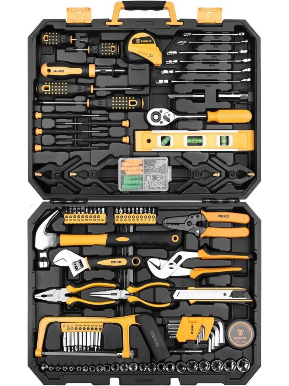 228-Piece Socket Wrench Tool Set | Auto Repair Kit with Storage Case | Hand